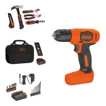 Kit de Ferramentas BLACK+DECKER 8V - 57 Peças com Estojo de Transporte Kit de Ferramentas BLACK+DECKER 8V - 57 Peças com Estojo de Transporte