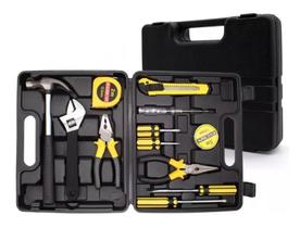 Kit de Ferramentas BOMVINK Básicas 12 Pçs Completo p/Casa BOM-3902
