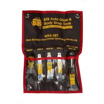 Kit de Ferramentas BTB WK6-SET com Espátulas Aladas para Pinchweld Kit de Ferramentas BTB WK6-SET com Espátulas Aladas para Pinchweld