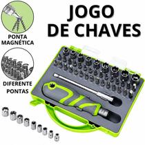 Kit de Ferramentas Chave de Fenda Bits Telescópica Magnético Set Ponta Plug Pull Reparo Maleta Case 41 em 1 Profissional Retrátil Multifuncional Kit de Ferramentas Chave de Fenda Bits Telescópica Magnético Set Ponta Plug Pull Reparo Maleta Case 41 em 1 Profissional Retrátil Multifuncional