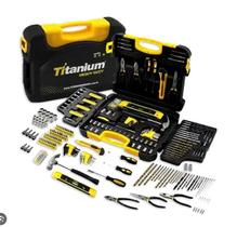 Kit de Ferramentas com Maleta 300 Peças Titanium Platina