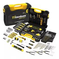 Kit de ferramentas combinadas de 300 peças Titanium 05495