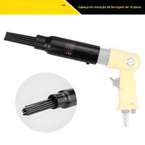 Kit De Ferramentas De Agulha Descalcificadora De Ar, 19 Pinos, Para Martelo De Cinzel De Ar,