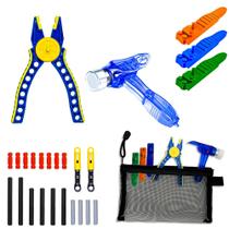 Kit de ferramentas de blocos de construção Yun.Arbor com separador de tijolos, martelo Kit de ferramentas de blocos de construção Yun.Arbor com separador de tijolos, martelo