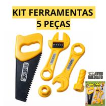 Kit de Ferramentas de Brinquedo 5 Peças - Brincar Kit de Ferramentas de Brinquedo 5 Peças - Brincar