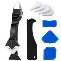 Kit de ferramentas de calafetagem King&Charles Silicone Caulk Remover 3 em 1 Kit de ferramentas de calafetagem King&Charles Silicone Caulk Remover 3 em 1