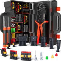 Kit de ferramentas de crimpagem SOMELINE para conectores impermeáveis 22-14 AWG