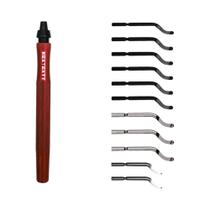 Kit De Ferramentas De Desbaste E Raspagem Em Aço HSS Para Metal, Resina, Plástico, Madeira E DIY 3D