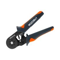 Kit De Ferramentas De Desencapador E Crimpador De Fios Hexagonal Autoajustável Com Terminais De Fios