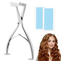 Kit de ferramentas de extensão de cabelo LVOERTUIG Tape in Alicate + 2 fitas