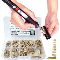 Kit de ferramentas de inserção de conjunto térmico 3DZWMAN com ferro de solda de 60 W