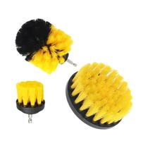 Kit De Ferramentas De Limpeza Com Escova De Perfuração Para Rodas De Carro, Pneus, Vidros E Janelas