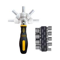 Kit De Ferramentas De Manutenção Doméstica Com Chave De Fenda De Catraca De 72 Dentes, Flexível Em