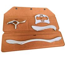 Kit de Ferramentas de Massagem BYYDDIY 4 em 1 em Aço Inoxidável Kit de Ferramentas de Massagem BYYDDIY 4 em 1 em Aço Inoxidável