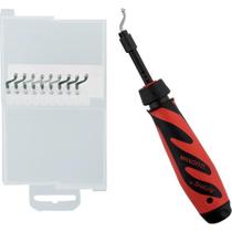 Kit de ferramentas de rebarbação SHAVIV 29252 com alça Mango II (12 unidades) Kit de ferramentas de rebarbação SHAVIV 29252 com alça Mango II (12 unidades)