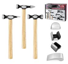 Kit de ferramentas de reparo de carrocerias de automóveis C&T de 7 peças em aço carbono