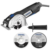 Kit de ferramentas de serra compacto Dremel US40 Ultra-Saw com fio e alça