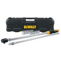 Kit de Ferramentas DEWALT para Troca de Pneus - 12 Peças com Chave de Torque