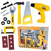 Kit De Ferramentas Diy Tool Infantil Brinquedo Educativo Completo Com Caixa E Acessórios - Dm Toys Kit De Ferramentas Diy Tool Infantil Brinquedo Educativo Completo Com Caixa E Acessórios - Dm Toys