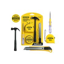 Kit De Ferramentas Essenciais Com 5 Peças Trena E Estilete