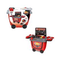 Kit de Ferramentas Faz de Conta Brinquedo Infantil Interativo Bancada Carrinho 2 em 1 Maleta Ferramenta Menino Com Rodinhas Passeio Viagem Presente Kit de Ferramentas Faz de Conta Brinquedo Infantil Interativo Bancada Carrinho 2 em 1 Maleta Ferramenta Menino Com Rodinhas Passeio Viagem Presente