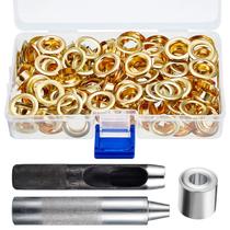 Kit de ferramentas Grommet Eyelets Pangda 100 conjuntos com caixa de armazenamento Kit de ferramentas Grommet Eyelets Pangda 100 conjuntos com caixa de armazenamento