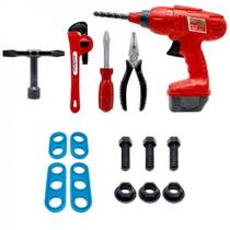Kit de Ferramentas Infantil com Furadeira, Bbr, R2721 Bbr Kit de Ferramentas Infantil com Furadeira, Bbr, R2721 Bbr