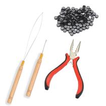 Kit de Ferramentas JFFX 12,5 cm com Micro Anéis de Silicone Kit de Ferramentas JFFX 12,5 cm com Micro Anéis de Silicone