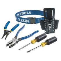 Kit de ferramentas Klein Tools 80006 com ferramentas manuais de 6 peças e bolsa