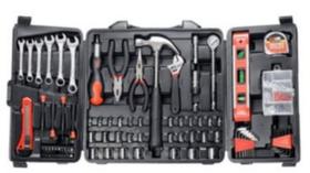 Kit de Ferramentas Manuais 250 Peças Preto e Amarelo Kit de Ferramentas Manuais 250 Peças Preto e Amarelo