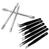 Kit De Ferramentas Manutenção De Celular Conjunto Pinças Antiestáticas