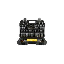 Kit de Ferramentas Mecânicas DEWALT 108 Peças - Conjunto de Soquetes DWMT73801 Kit de Ferramentas Mecânicas DEWALT 108 Peças - Conjunto de Soquetes DWMT73801