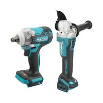 Kit De Ferramentas Multifuncional 18V Makita DTW300 DGA404 Com Chave De Impacto De 580Nm E Kit De Ferramentas Multifuncional 18V Makita DTW300 DGA404 Com Chave De Impacto De 580Nm E