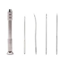 Kit De Ferramentas Multifuncional Para Costura De Couro Com Agulhas Substituíveis Para Reparo De Kit De Ferramentas Multifuncional Para Costura De Couro Com Agulhas Substituíveis Para Reparo De