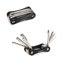 Kit de Ferramentas multitool 9 Funções para Bicicleta Preto Multilaser - BI188
