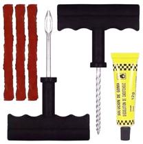 Kit De Ferramentas P/ Conserto De Pneu Sem Câmara