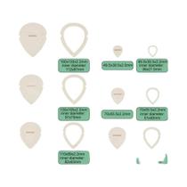 Kit De Ferramentas Para Artesanato DIY: 12 Peças De Moldes De Madeira Para Recorte De Folhas De