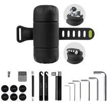 Kit de Ferramentas para Bicicleta Bone 14 em 1 com Bolsa de Silicone Impermeável
