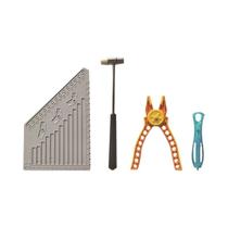 Kit De Ferramentas Para Blocos De Montar Lego: Separador De Blocos, Régua, Alicate, Martelo, Pinça E