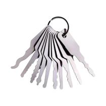 Kit De Ferramentas Para Chaveiro Com 24 Peças Revestidas De Titânio Para Iniciantes E Profissionais,