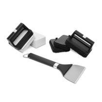 Kit de Ferramentas para Churrasqueira Weber - Conjunto de Limpeza para Chapa com 8 Peças Kit de Ferramentas para Churrasqueira Weber - Conjunto de Limpeza para Chapa com 8 Peças