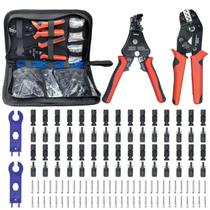 Kit de Ferramentas para Crimpagem de Conectores Solares JUYLTOOL 60PCS MC4 Kit de Ferramentas para Crimpagem de Conectores Solares JUYLTOOL 60PCS MC4