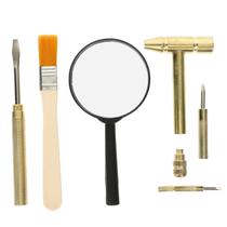 Kit de ferramentas para escavação de dinossauros JOINPAYA Conjunto de escavação arqueológica Kit de ferramentas para escavação de dinossauros JOINPAYA Conjunto de escavação arqueológica