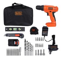Kit de ferramentas para furadeira e uso doméstico BLACK+DECKER 20V MAX BDCD120VA