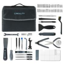 Kit de ferramentas para impressora 3D Creality 74 peças de acessórios com bolsa de armazenamento
