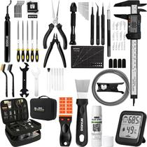 Kit de ferramentas para impressora 3D Intarsio com 76 peças e bolsa para acessórios