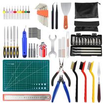 Kit de Ferramentas para Impressora 3D OFNMY (75 Peças) com Rebarbadora e Bolsa