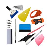 Kit De Ferramentas Para Instalação De Filme De Vinil Automotivo, Espátula De Borracha, Suporte Kit De Ferramentas Para Instalação De Filme De Vinil Automotivo, Espátula De Borracha, Suporte
