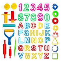 Kit de Ferramentas para Massinha Kiddy Dough com 45 Peças Kit de Ferramentas para Massinha Kiddy Dough com 45 Peças