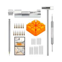 Kit De Ferramentas Para Pulseira De Relógio Com 41 Peças, Removedor De Elos, 20 Barras De Molas, 13 Kit De Ferramentas Para Pulseira De Relógio Com 41 Peças, Removedor De Elos, 20 Barras De Molas, 13